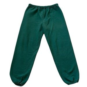 Vintage 90’s Russell Athletic Green Sweatpants Jogger Drawstring Waist USA Large